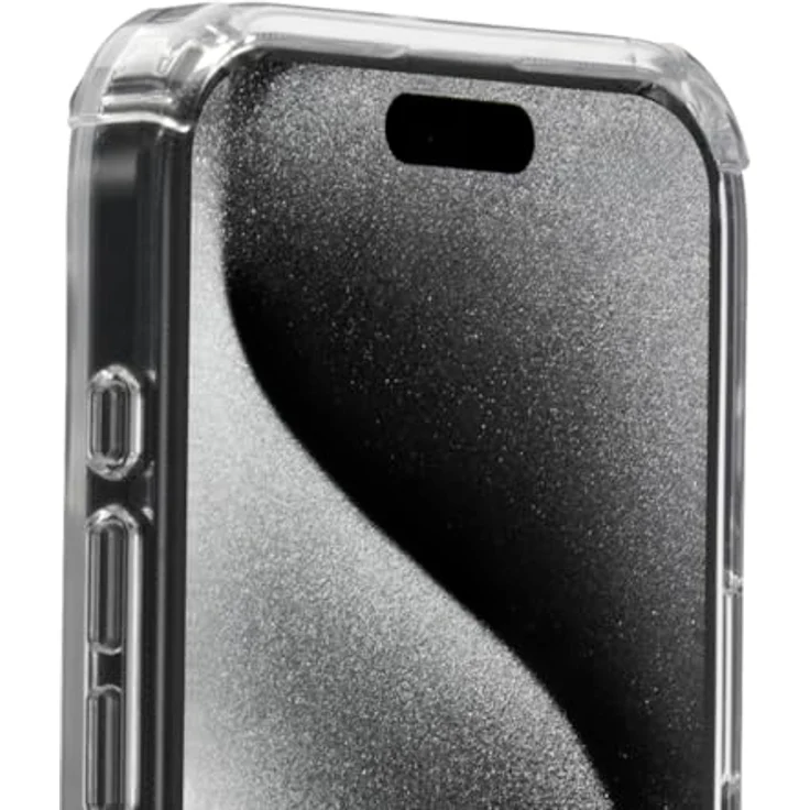 Hama Handyhülle „Extreme Protect“ für Apple iPhone 16 Pro Max (Bumper D3O-lizenziert, stoßfest, sturzsicher und bruchsicher, durchsichtige iPhone Hülle ohne Vergilben, Case für induktives Laden) – Bild 5