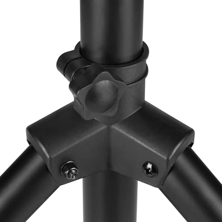 Pronomic SPS-1S Boxenstativ Stahl, Lautsprecherständer mit stabiler Dreibein-Konstruktion, höhenverstellbar von 120-193 cm, max. Belastbarkeit 50 kg, schwarz – Bild 5