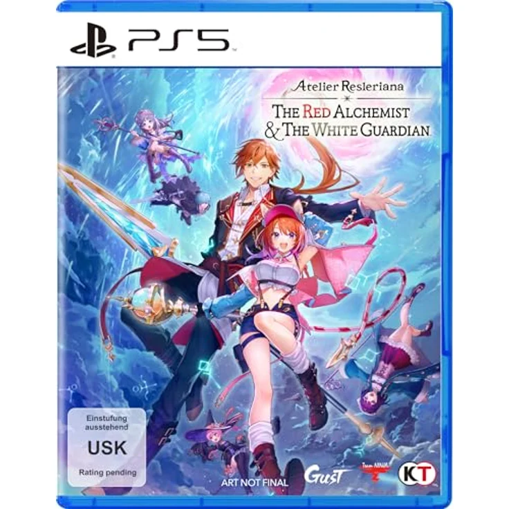 KOEI TECMO Atelier Resleriana: The Red Alchemist and the White Guardian - PS5-Spiel mit strategischen rundenbasierten Kämpfen und Geschenkfarbensynthese – Bild 1