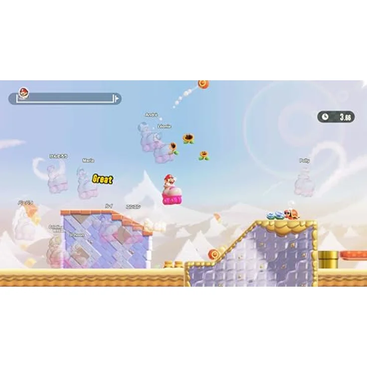 Nintendo SW2 Super Mario Bros. Wonder - Nintendo Switch 2 Edition, 2D-Abenteuer mit Mehrspieler-Attraktionen im Bellabel-Park – Bild 5