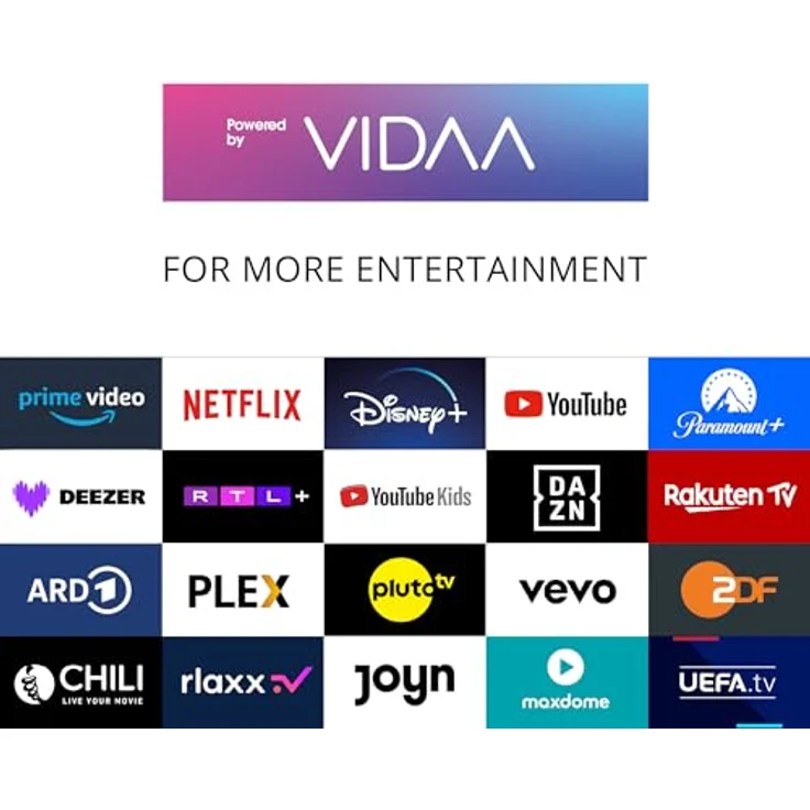 DYON Movie Smart 22 VX, 22 Zoll (55 cm) Full-HD Smart TV, HD Triple Tuner, VIDAA OS, App Store, Netflix, Prime Video, YouTube, DAZN, Disney+ [Mod. 2025] – Bild 4