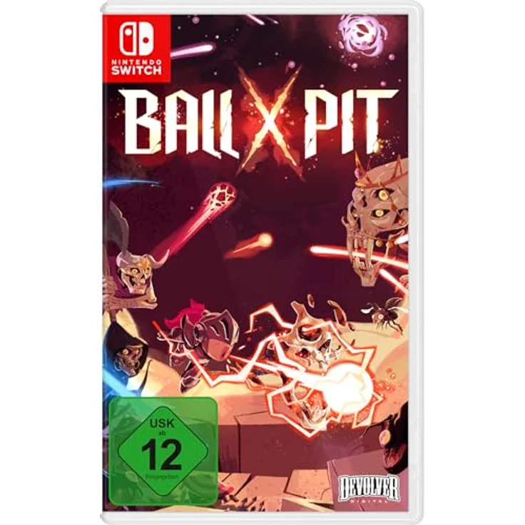 DEVOLVER DIGITAL BALL x PIT - Nintendo Switch Spiel mit über 60 fusionierbaren Bällen, einzigartigen Helden und umfangreicher Spielerweiterung – Bild 1