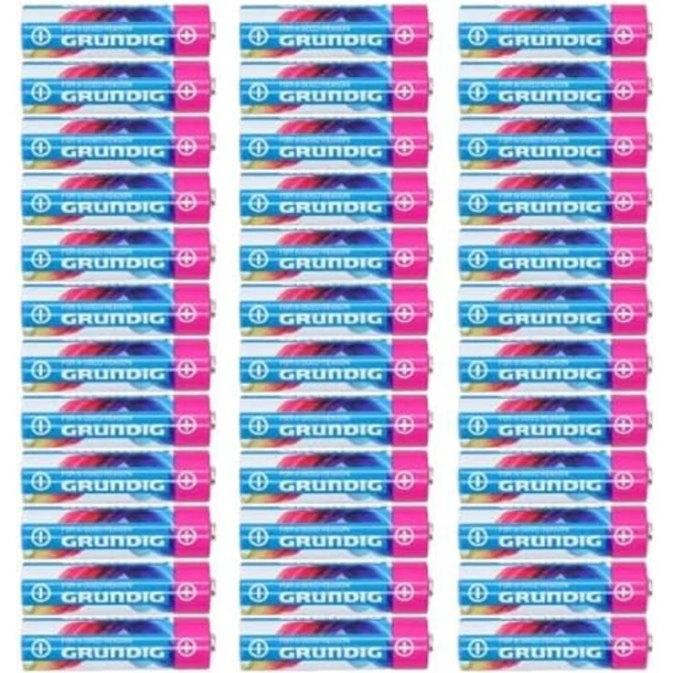 Grundig AA-Batterien - Alkaline - Multipack 36 Stück – Bild 1