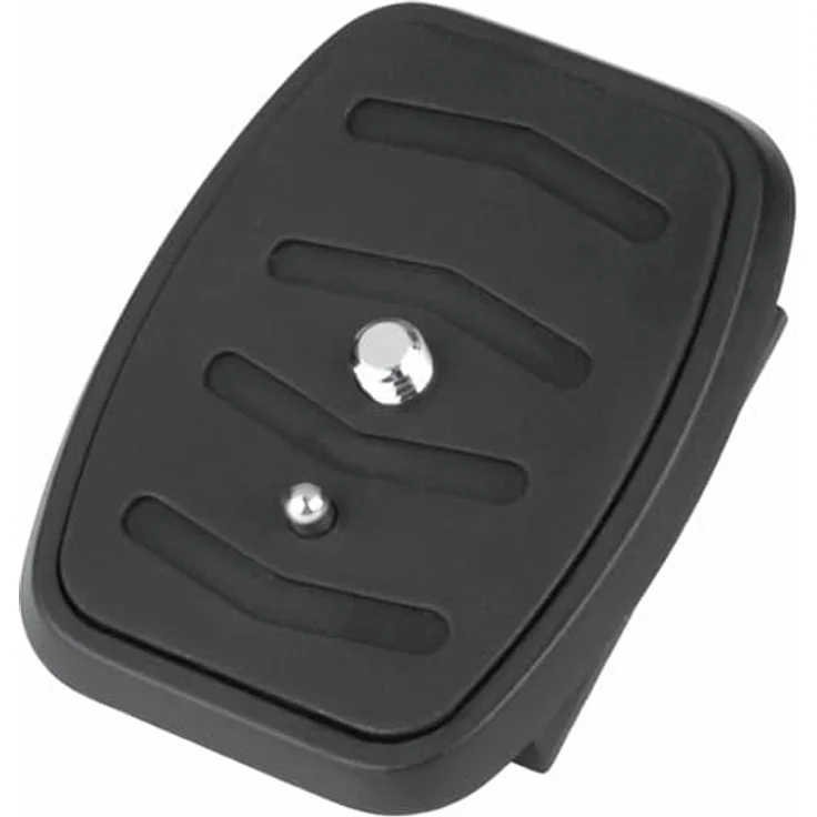 Hama Schnellkupplungsplatte für Stative der Serien Star 55-63-Action 165 3D-Gamma 153, 1-4-Zoll-Gewinde, schwarz – Bild 2