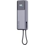 Xiaomi 165W Power Bank 10000mAh – Integriertes USB-C-Kabel, 165W Dual-Port, 120W Schnellladen, 90W Selbstladen, Lithium-Ionen-Akku, Flugzeuggeeignet, Kompaktes Design mit Farbdisplay