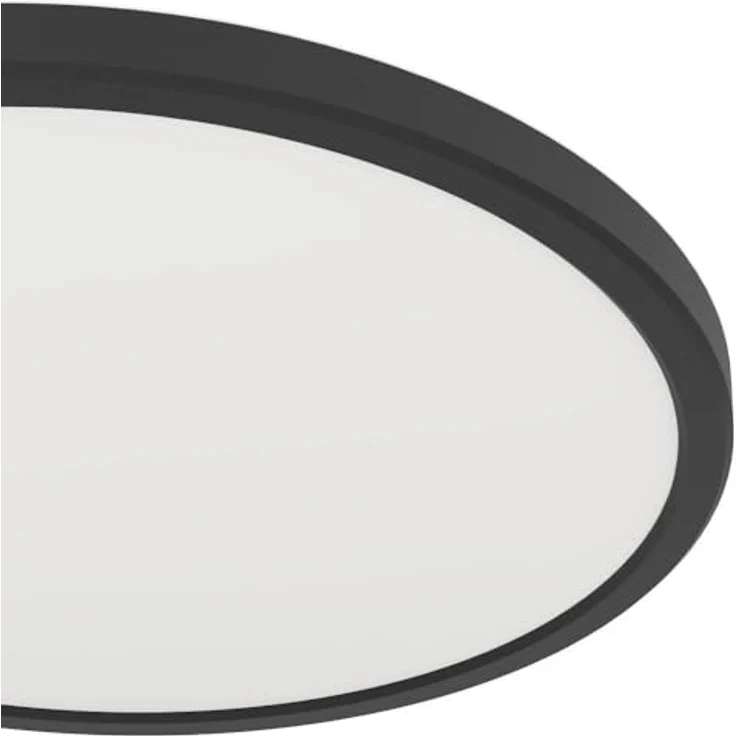 EGLO LED Deckenleuchte Rovito, runde Badezimmer Deckenlampe, Schwarz-Weiß, IP44, Ø 30 cm, warmweiß-kaltweiß – Bild 5