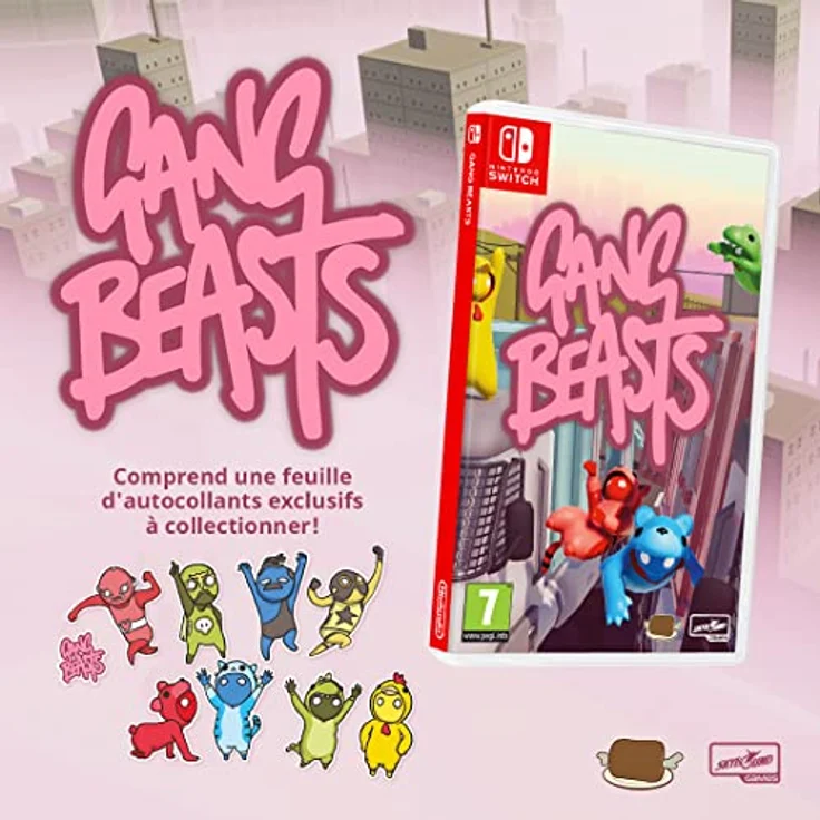 JUST FOR GAMES Gang Beasts Switch VF, 0811949033666 – Bild 2