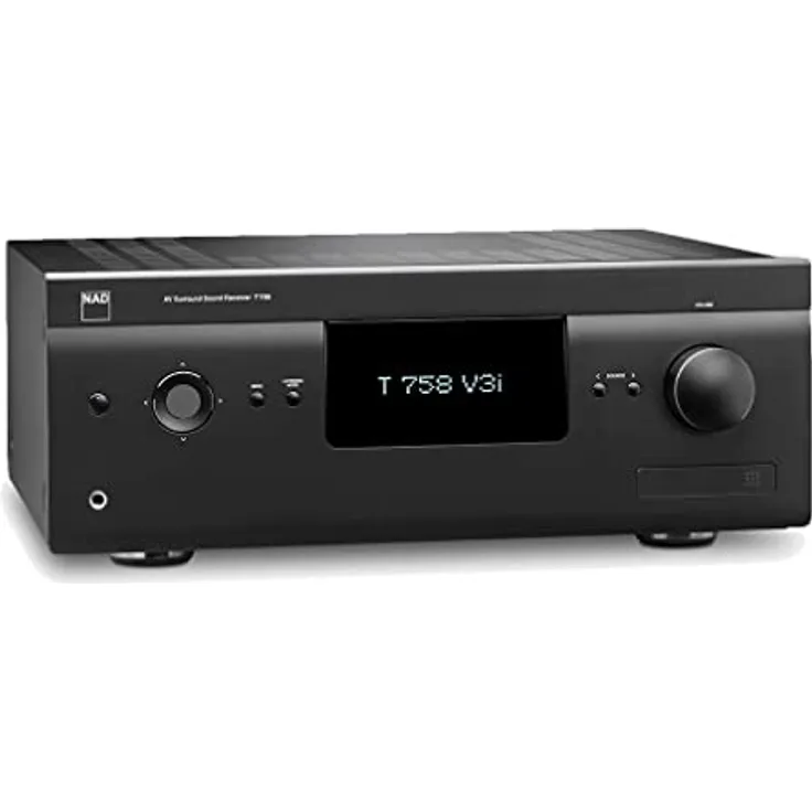 NAD T758 V3i AV Receiver, grafit, 7.1 Kanal, Dolby Atmos, Hochleistungsverstärkung