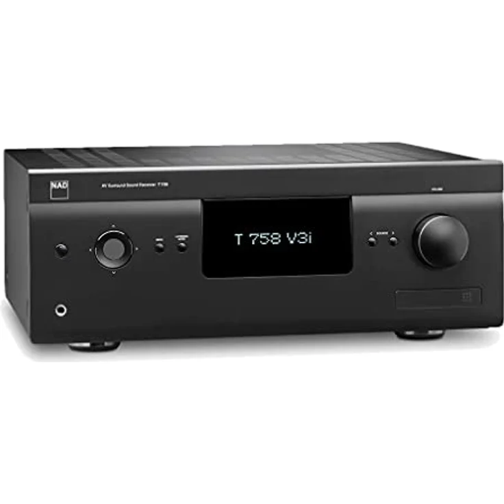 NAD T758 V3i AV Receiver, grafit, 7.1 Kanal, Dolby Atmos, Hochleistungsverstärkung – Bild 1