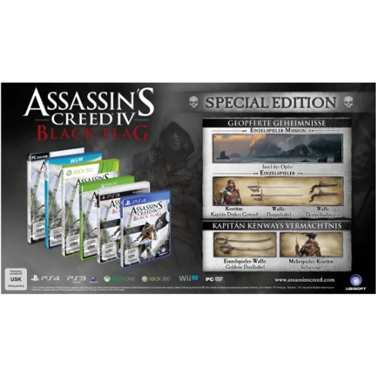 Ubisoft Assassin's Creed 4: Black Flag - Special Edition, 60 Minuten exklusives Gameplay, PS3 exklusiv bei Amazon.de – Bild 2