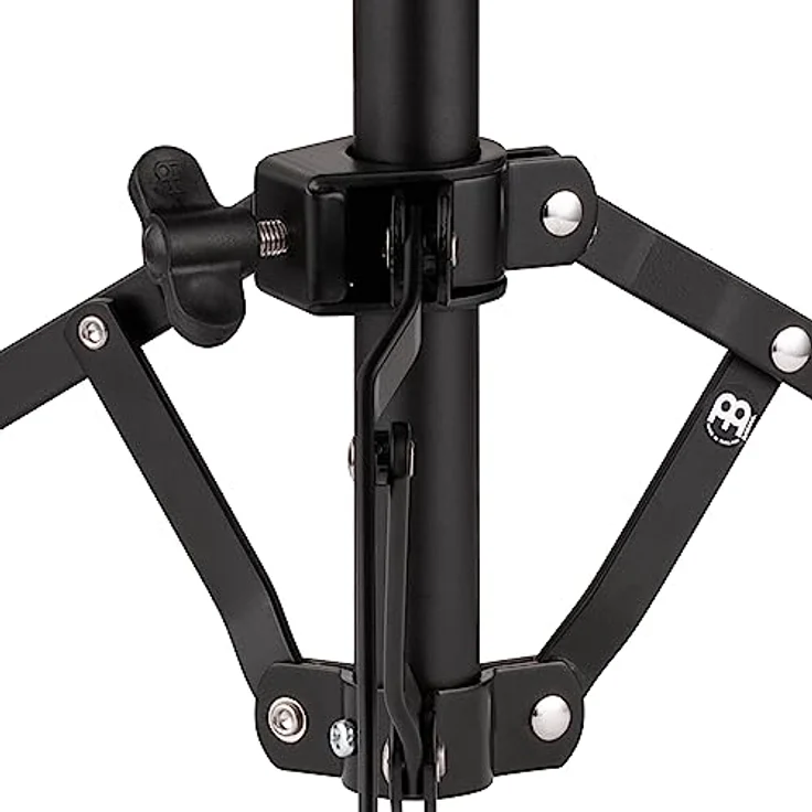 Meinl Percussion THBS-S-BK Bongoständer in schwarz, Cajonhöhe, ideale Höhe für Cajonspieler, die ein Bongo einsetzen – Bild 6