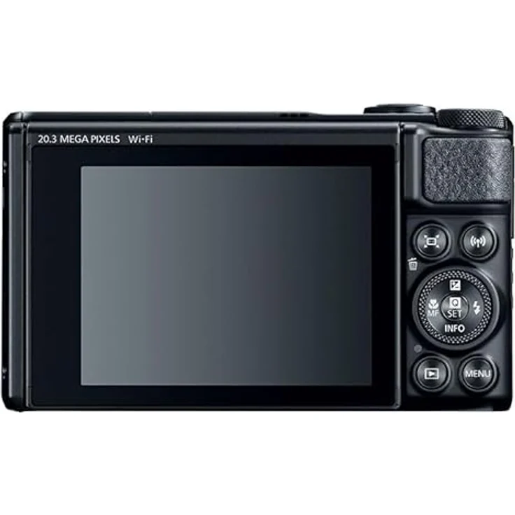Canon PowerShot SX740 HS Lite Edition Digitalkamera (20,3 MP, 40-Fach optischer Zoom, 4K Ultra HD, WLAN, Bluetooth), Schwarz – Bild 2