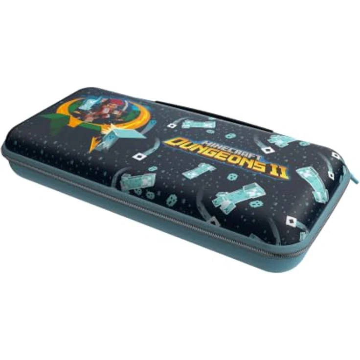 Turtle Beach PlayTrek™ Reisetasche für Nintendo Switch™ 2, Minecraft™ Dungeons II-Design mit EVA-Außenhülle und gepolstertem Innenraum, für maximalen Schutz und Zubehörorganisation – Bild 16