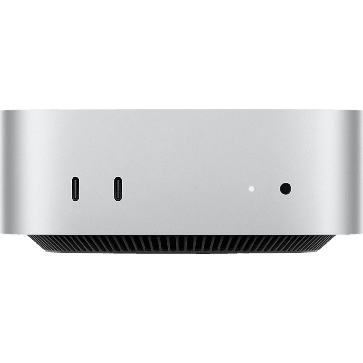 Apple Mac Mini (2024), Apple M4 MU9E3D/A 16 GB RAM, 512 SSD, macOS, Silber – Bild 1
