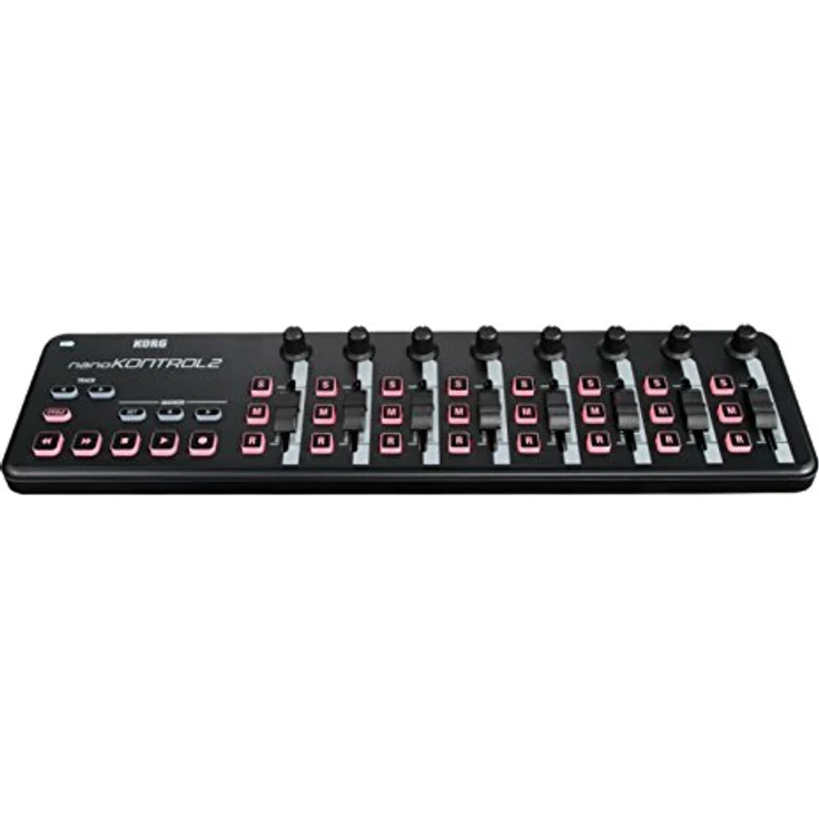 KORG NANOKNTRL2-BK USB-MIDI-Controller mit 8 Kanälen (8 Fader und 8 Drehregler), Schwarz – Bild 3