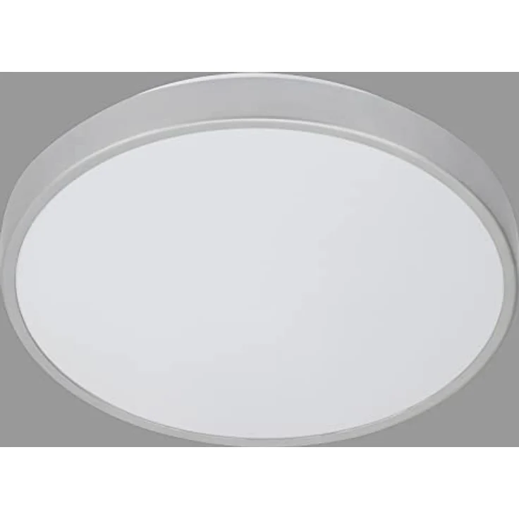 TELEFUNKEN - Led Deckenlampe Mit Bewegungsmelder Innen, 8M Reichweite, Neutralweiß, Timer, 29 Cm, 12 W, 1200 Lm, Silberfarbig – Bild 1