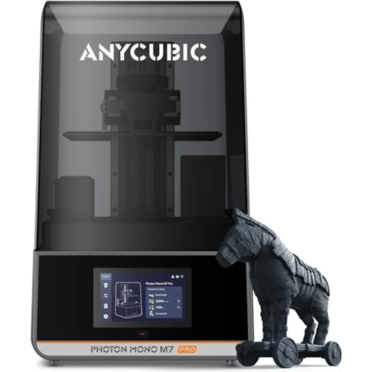 ANYCUBIC Photon Mono M7 Pro 3D-Drucker, 10,1-Zoll-Mono-LCD, 170 mm/h Druckgeschwindigkeit, COB-Lichtquelle – Bild 1