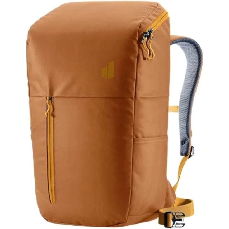 deuter Laptoprucksack UP Stockholm LTD, 22L Rucksack mit gepolstertem Laptopfach für 16 Zoll Laptops, ergonomisches Tragesystem, Farbe Cinnamon hellbraun – Bild 2