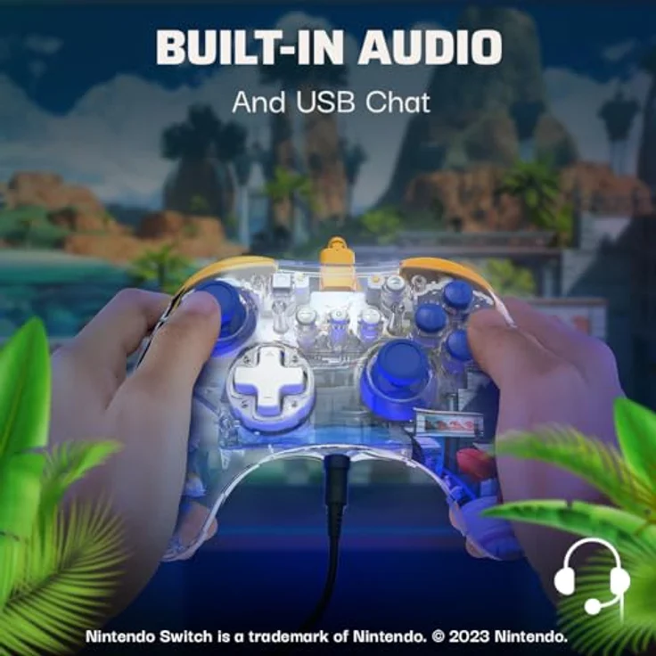 PDP REALMz Wired LED Light-up Pro Controller: Tails For Nintendo Switch & Nintendo Switch - OLED Model – Bild 3