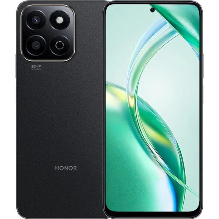 Vodafone Honor 200 Smart 5G, Smartphone mit 6.8" Display, 256 GB Speicher, 5200 mAh Akku, Schwarz