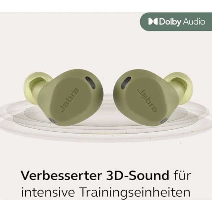 Jabra Elite 8 Active Gen 2 kabellose Bluetooth-Earbuds, Olive - Schweißabweisend, Wasserdicht, LE-Audio-Smartcase, Adaptive Hybride ANC – Bild 5