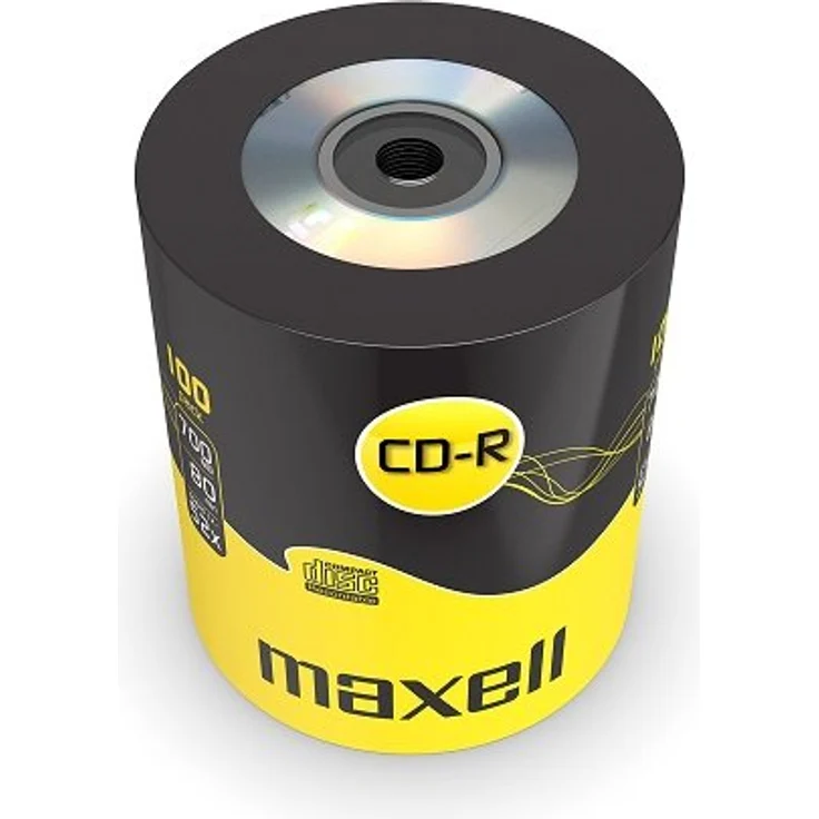 Maxell Eco-Pack CD-R Rohlinge (80Min, 700MB, 52x Speed, 100-er Pack) - Preisvergleich – Bild 2