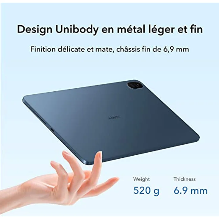 HONOR Pad 8 6GB+128GB/Qualcomm Snapdragon 680/Blue Hour FullView-Display (12 Zoll, 2K) – Bild 3