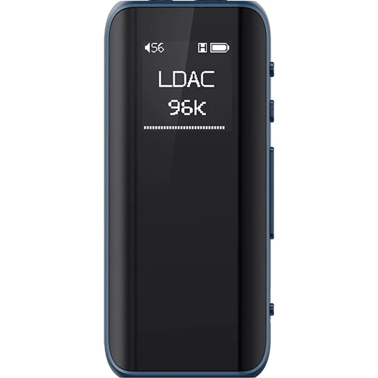 FiiO BTR15, Bluetooth DAC und Kopfhörerverstärker mit kompakter Bauweise, blau