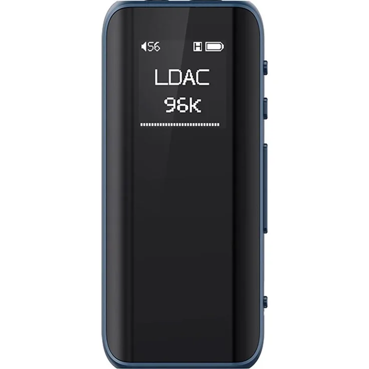 FiiO BTR15, Bluetooth DAC und Kopfhörerverstärker mit kompakter Bauweise, blau