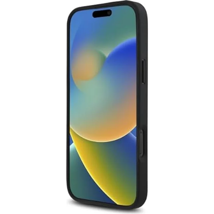 CG MOBILE M Perforated Tricolor Detail Line Hülle für iPhone 16 Pro 6.3", hartschalen case aus Kunstleder/PC/TPU, anthrazit – Bild 5