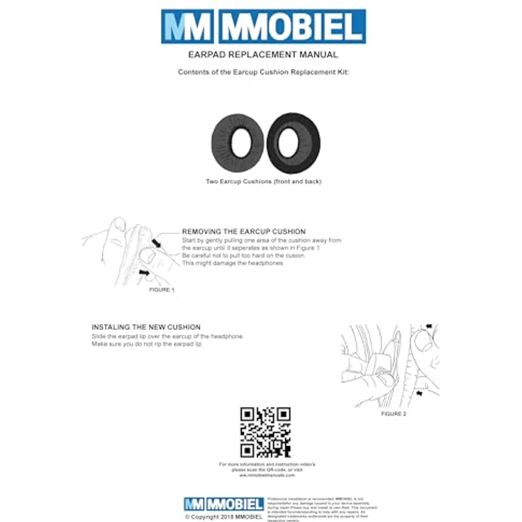 MMOBIEL Ohrpolster Ear Pads Ersatz kompatibel mit Bose Sound link On-Ear Headset OE OE2 OE2i SoundTrue (Schwarz/Blau) – Bild 7