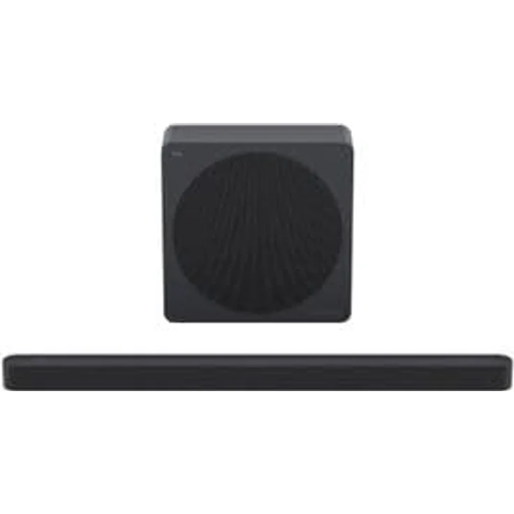 TCL A65K, 3.1.2-Kanal-Soundbar mit kabellosem Subwoofer, Dolby Atmos und 460 W Leistung, Schwarz – Bild 1