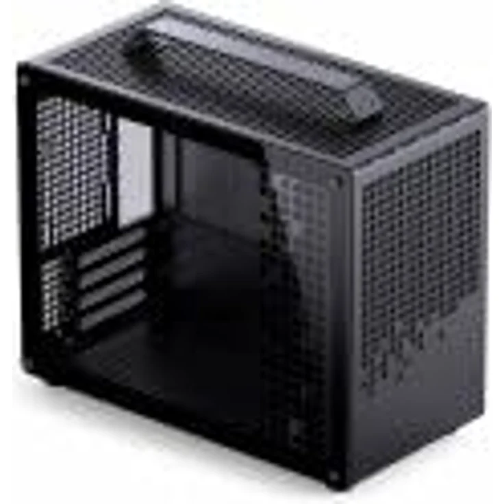 Jonsbo Jonsplus Z20 Micro-ATX Gehäuse, mit Tragegriff - schwarz, für SFX-/ATX-PSUs und Mini-ITX/Micro-ATX-Mainboards – Bild 3