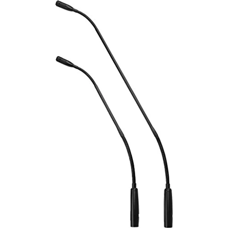 JTS GM-5212 Elektret Schwanenhals-Mikrofon mit Superniere-Charakteristik, Konferenz-Mikro für Durchsagen, Vorträge und andere Sprach-Übertragungen, in Schwarz – Bild 3