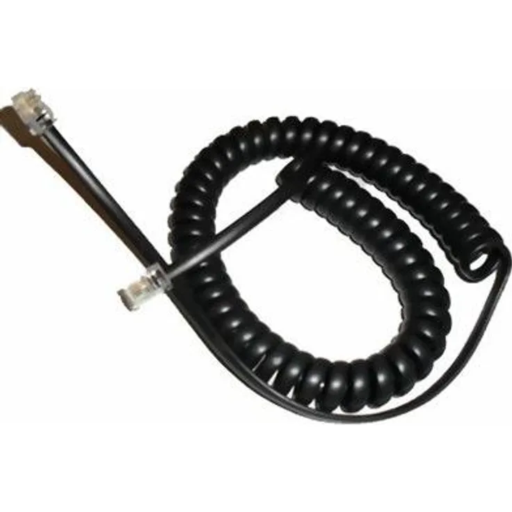 Alcatel LUCENT ENTERPRISE Hörerschnur RJ9/RJ9, 600 mm, 10 Stück, schwarz, Telefon Zubehör für Serien 8 und 9
