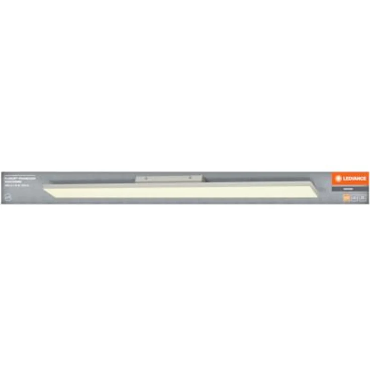 Ledvance Planon Frameless LED-Panelleuchte in Weiß, 35 W, rechteckige Form (1200 x 100 mm), warmweiße Lichtfarbe bei 3000 K, Aluminium-Gehäuse – Bild 5