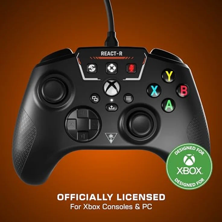 Turtle Beach React-r Xbox Controller One Size, verbesserte Audio-Kontrolle und schnelle Reaktionstasten – Bild 9
