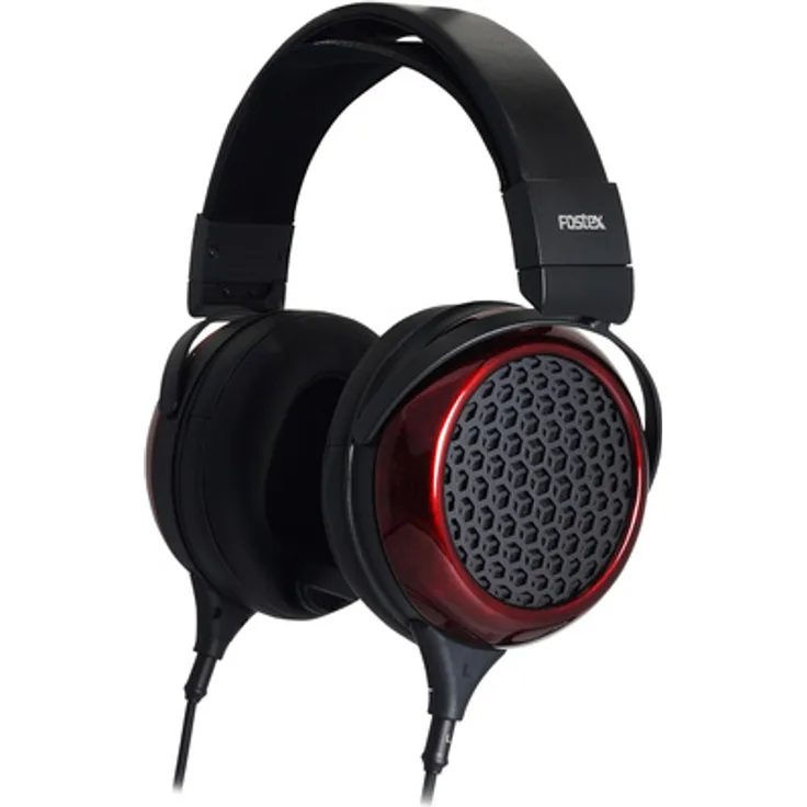 Fostex TH919, Premium Kopfhörer mit 50mm BioDyna-Treibern, offen, kabellosen Design, rot