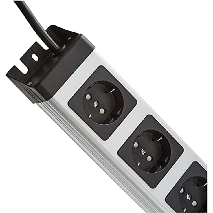 Kopp 226720018 Powerversal Steckdosenleiste, 6-Fach, IP 20 – Bild 2