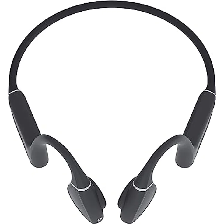 CREATIVE Outlier Free+ kabellose Bone-Conduction-Kopfhörer mit verstellbaren Transducern, IPX5-Schweiß- und Spritzschutz, bis zu 10 Stunden Akkulaufzeit (Grau und Schwarz)
