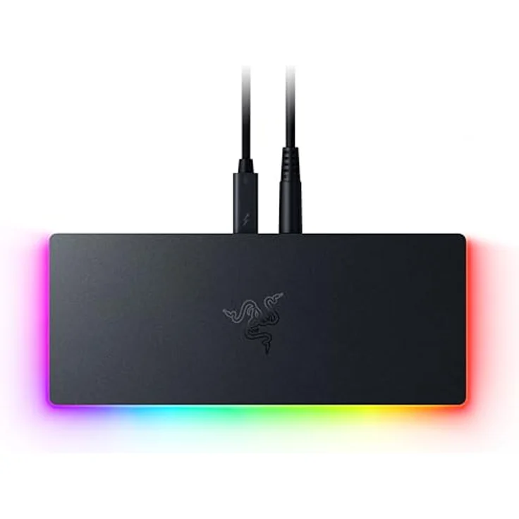 Razer Thunderbolt 5 Dock Chroma, Laptop-Dockingstation mit RGB-Beleuchtung und diversen Anschlussmöglichkeiten - EU – Bild 1