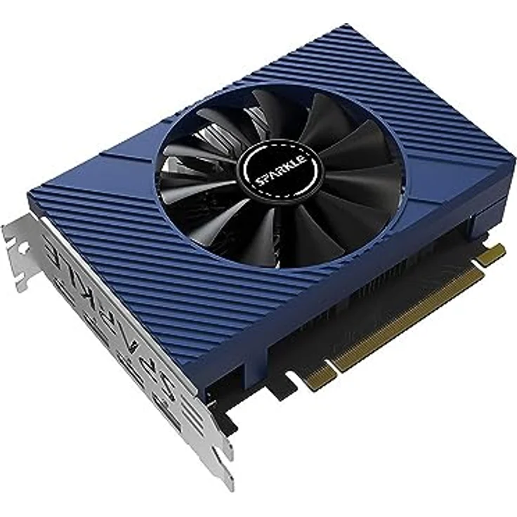 Sparkle Intel Arc A380 ELF DDR6 HDMI 2000MHz 6GB Single Fan Grafikkarte - Blau – Bild 5