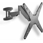 Xantron® ERGOLINE-440B Wandhalterung Fernseher Schwenkbar Neigbar/TV Halterung 23-55 Zoll/Höhenverstellbare TV Wandhalterung/Fernseher Schwenkarm mit geringem Wandabstand - inkl. Montagematerial