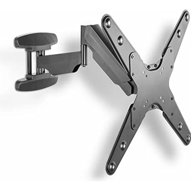 Xantron® ERGOLINE-440B Wandhalterung Fernseher Schwenkbar Neigbar/TV Halterung 23-55 Zoll/Höhenverstellbare TV Wandhalterung/Fernseher Schwenkarm mit geringem Wandabstand - inkl. Montagematerial – Bild 1