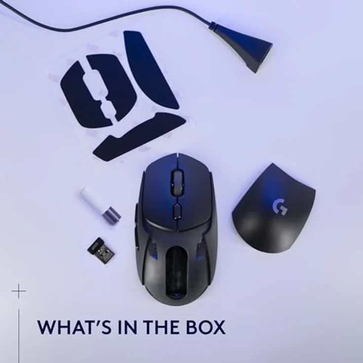 Logitech G309 LIGHTSPEED, kabellose Gaming-Maus mit 25600 DPI, schwarz, versandkostenfrei – Bild 9