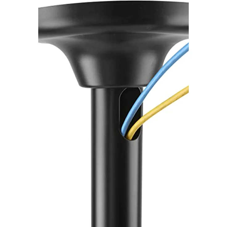 HALTERUNGSPROFI Extra Lange Deckenhalterung Neigbar 360 Grad drehbar für 40 42 46 47 50 55 60 63 65 70 Zoll TV VESA bis 600 x 400 optimal für LCD LED 4K UHD DH6002L, Schwarz – Bild 5