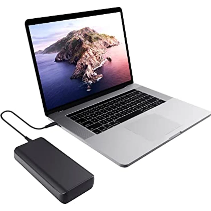 Trust Laro Powerbank 65W 20000mAh, Power Bank mit Schnellladefunktion, Power Delivery, Quick Charge 3.0, Mit USB-C Kabel, für Laptop/MacBook/MacBook Pro/MacBook Air Switch – Bild 5