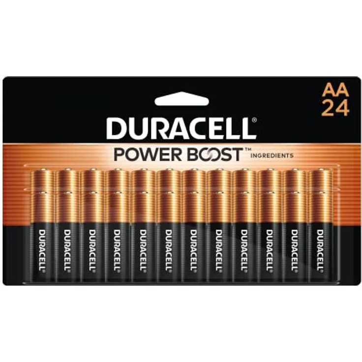 Duracell - CopperTop AA Alkaline Batterien - langlebige Allzweck-Doppel-A-Batterie für Haushalt und Geschäft - 24 Stück – Bild 1