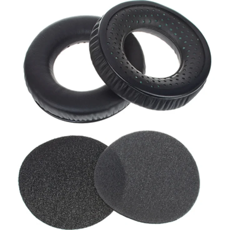 beyerdynamic EDT C-One Ear Pads, Ohrmuschelsatz für Custom One Pro/Plus in Schwarz, inkl. Schaumnetzscheiben, softskin