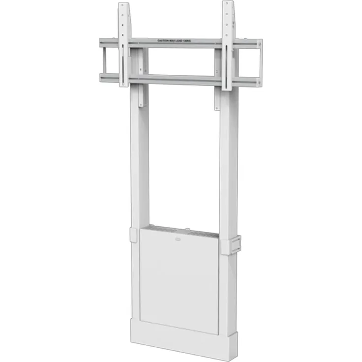 SMS Smart Media Solutions Func Wall/Floor 2, Wand-/Bodenhalterung für Displays bis 120 kg, 2,49 m (98"), Weiß, integriertes Kabelmanagement